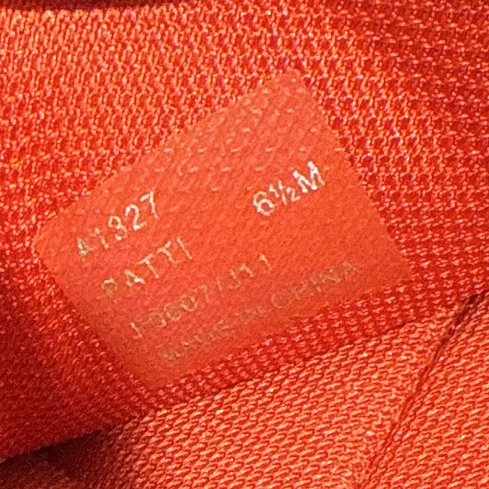 Coach Red & White Monogram Low Top Lace-Up Women’s Sneakers w/ Logo - Picture 6 of 8